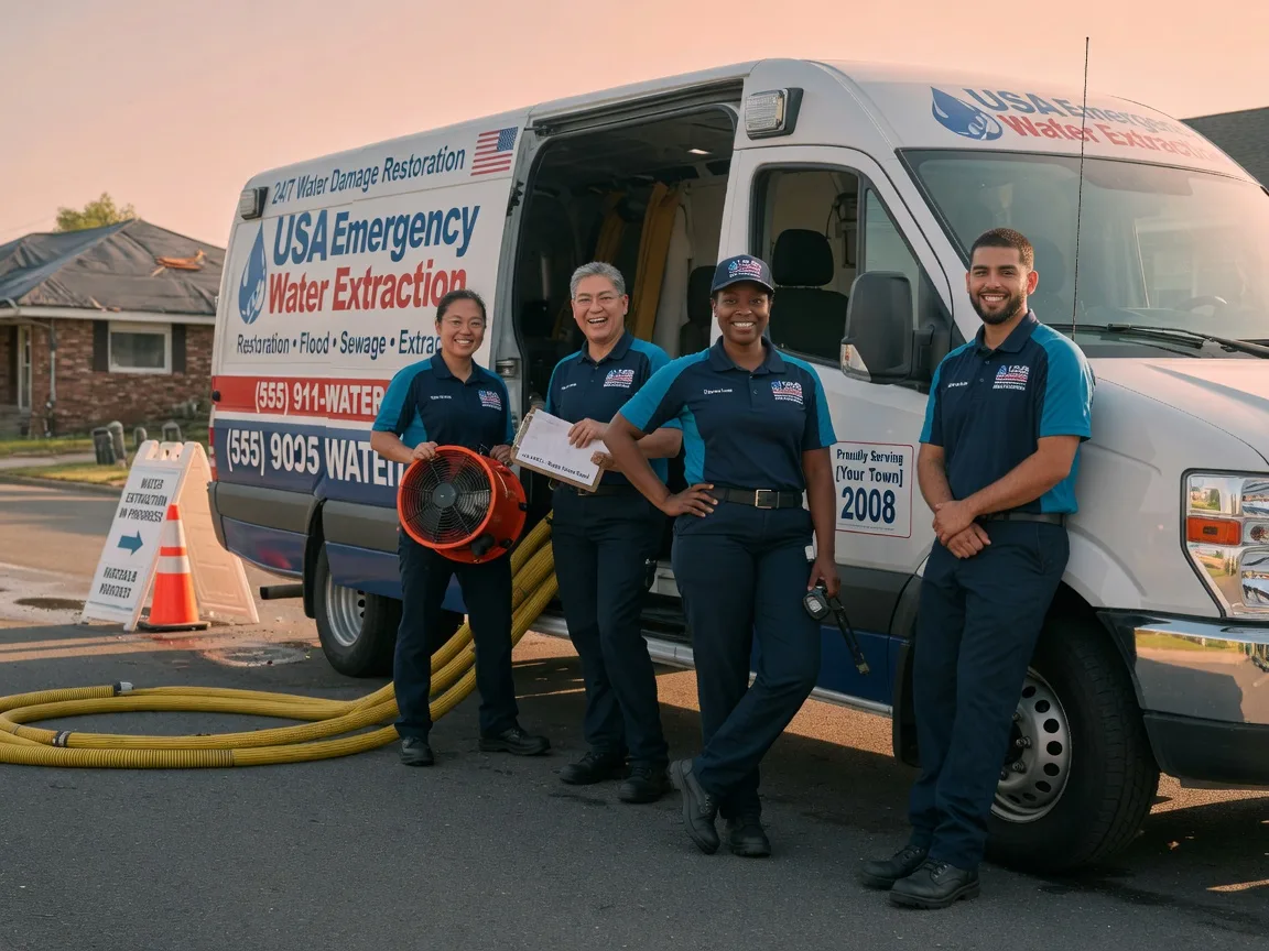 Emergency Water Removal company in Farmington, CA